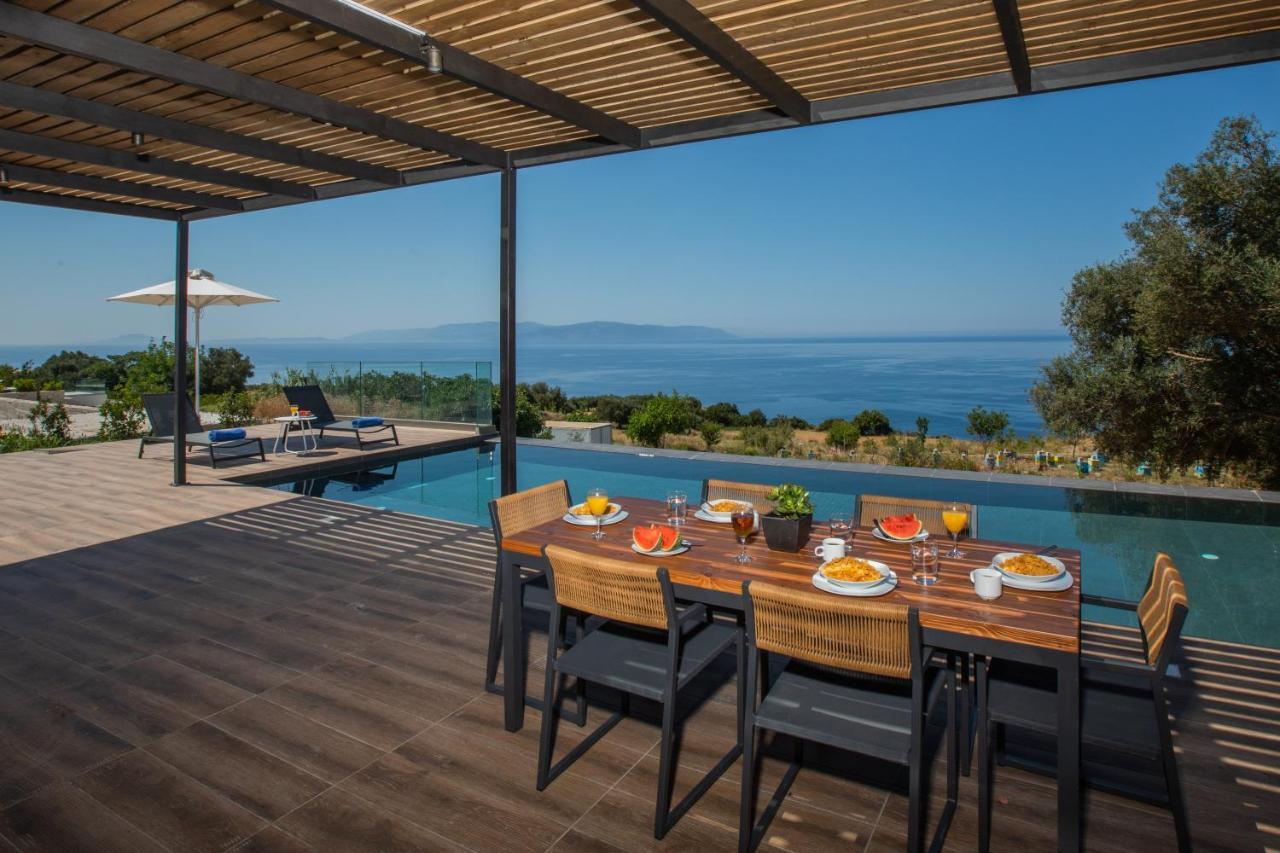Brand New Villa Lefka With Private Pool At Platies Plateies Экстерьер фото
